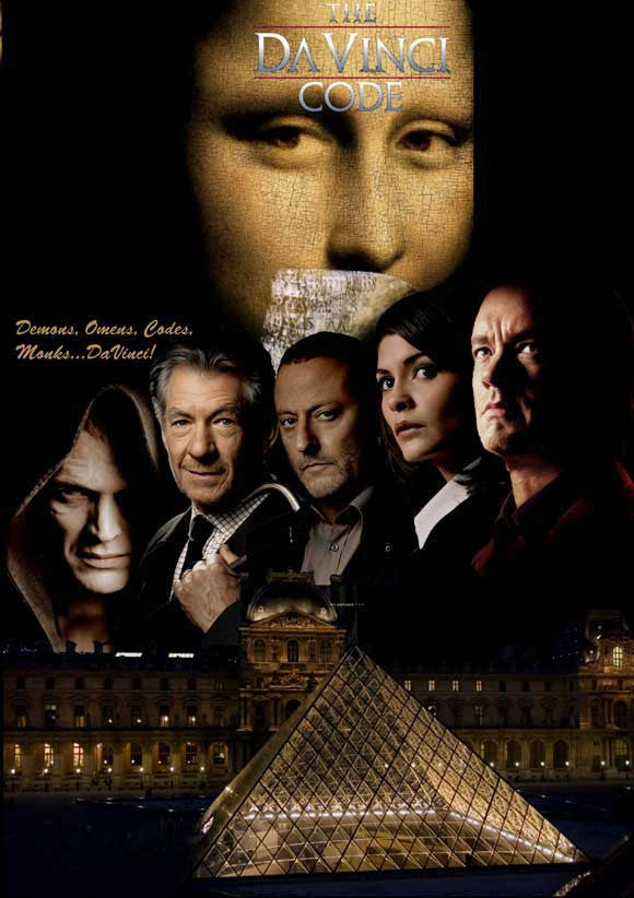 The Da Vinci Code Movie Poster Print (11x17) - Pop Culture Graphics
