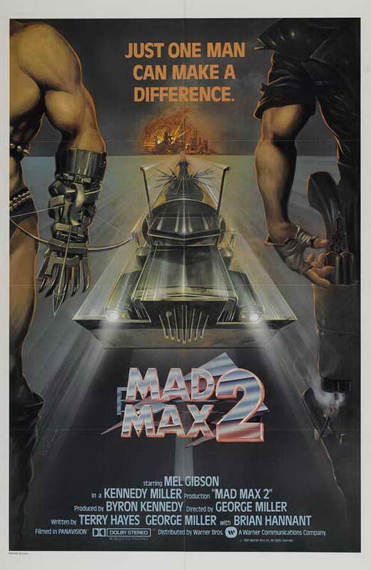 Mad Max 2: The Road Warrior movie poster print