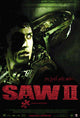 Saw 2 Movie Poster Print featuring iconic horror imagery