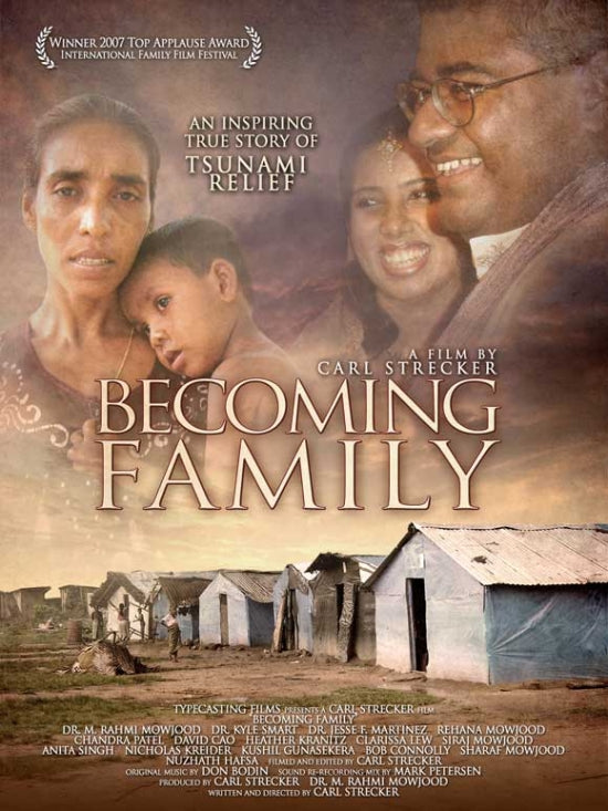 Becoming Family Movie Poster Print featuring cinematic visuals.