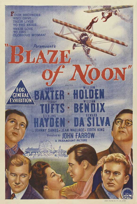 Blaze of Noon Movie Poster Print 27x40