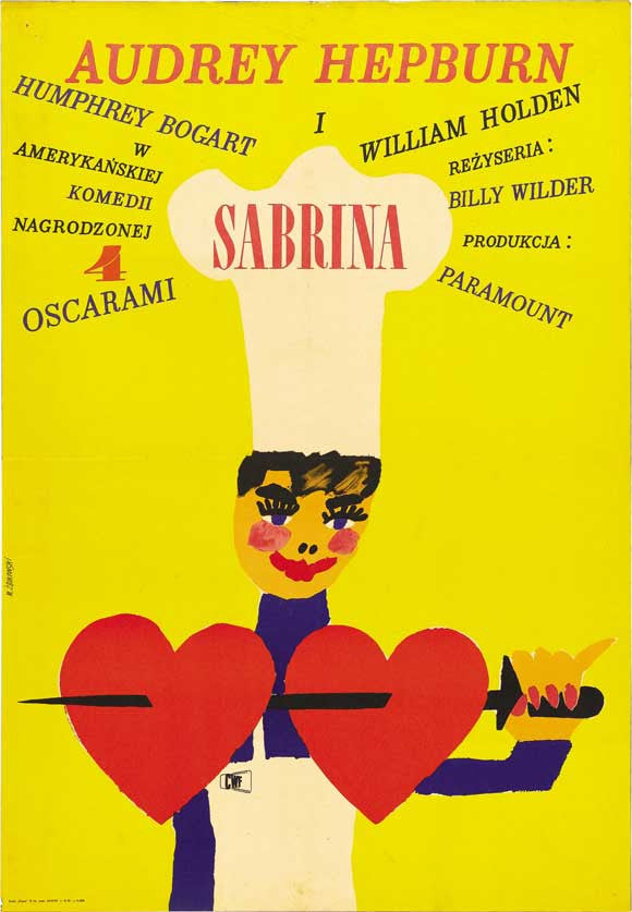 Sabrina Movie Poster Print 27x40 - Classic Film Decor