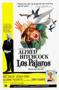 The Birds Movie Poster Print (11x17) | Classic Horror Art