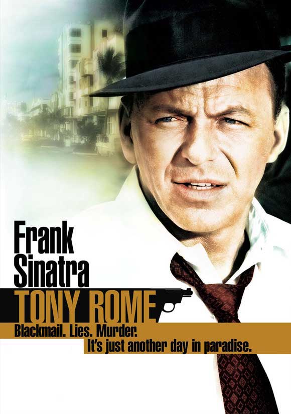 Tony Rome Movie Poster Print showcasing vibrant colors and cinematic theme.