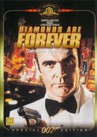 Diamonds Are Forever Movie Poster Print showcasing classic cinema charm.