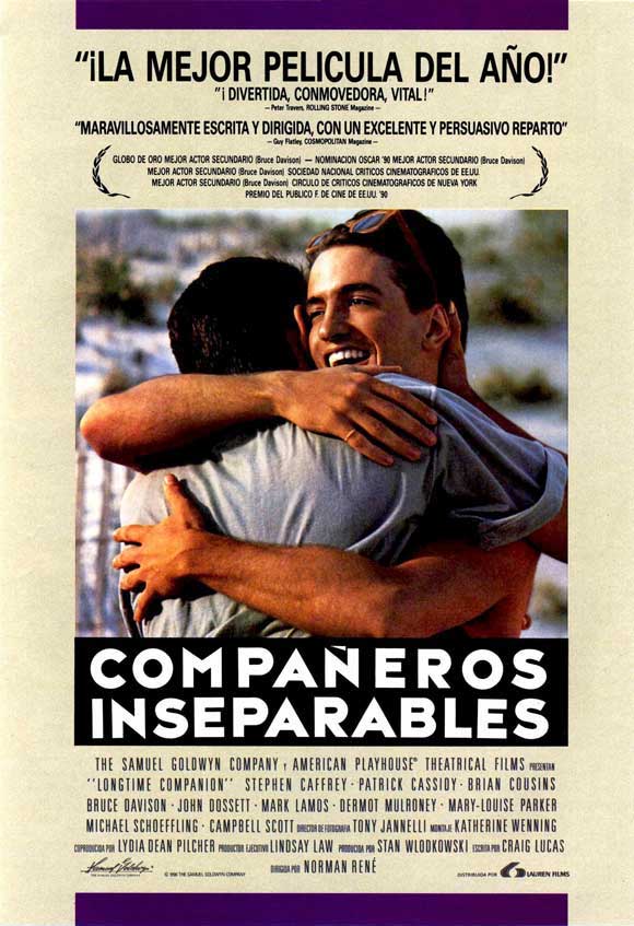 Longtime Companion Movie Poster Print showcasing cinematic artwork.