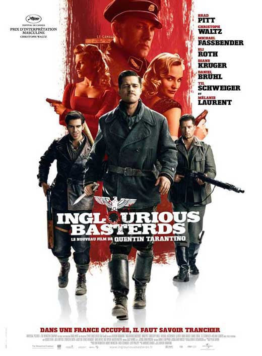 Inglourious Basterds Movie Poster Print 11x17