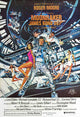Moonraker Movie Poster Print showcasing iconic James Bond artwork.