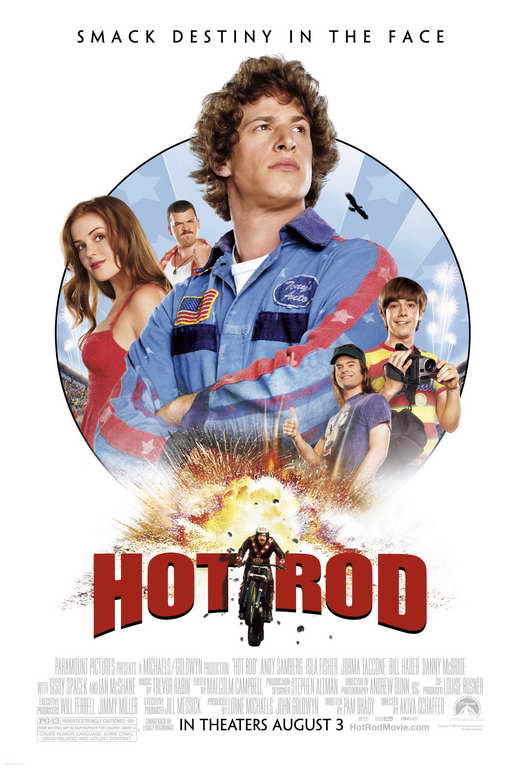 Hot Rod Movie Poster Print showcasing vibrant colors and cinematic flair.