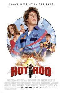 Hot Rod Movie Poster Print showcasing vibrant colors and cinematic flair.