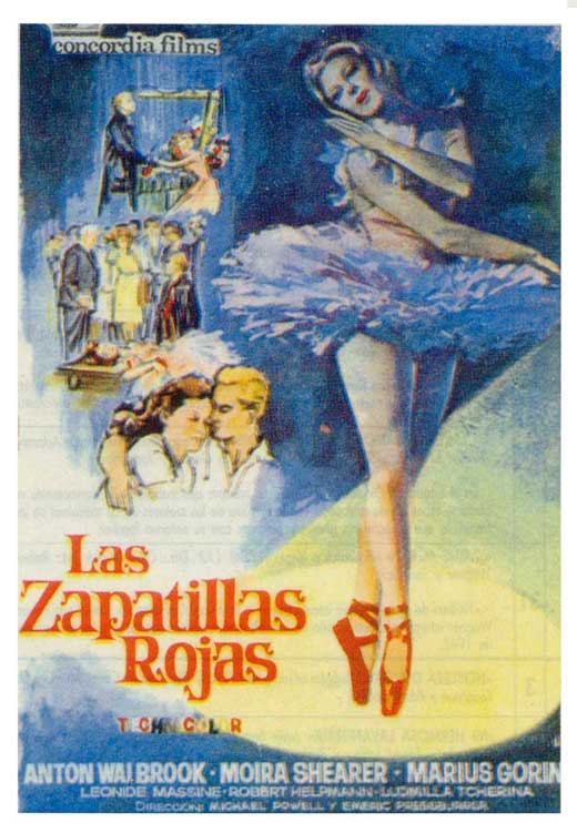 The Red Shoes Movie Poster Print showcasing iconic film imagery.