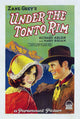 Under the Tonto Rim Movie Poster Print featuring cinematic artwork.