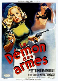 Deadly is the Female Movie Poster Print showcasing classic cinema imagery.