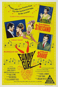 Funny Girl Movie Poster Print - 11x17 | Posterazzi