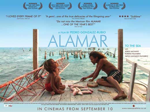 Alamar Movie Poster Print showcasing vibrant colors and dynamic imagery.