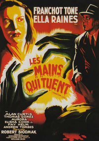 Phantom Lady Movie Poster Print showcasing classic film noir aesthetics.