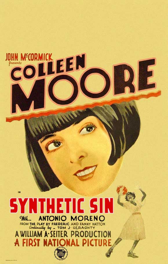 Synthetic Sin Movie Poster Print showcasing cinematic art.