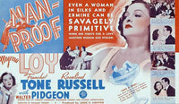 Man-Proof Movie Poster Print showcasing vibrant colors and cinematic art.