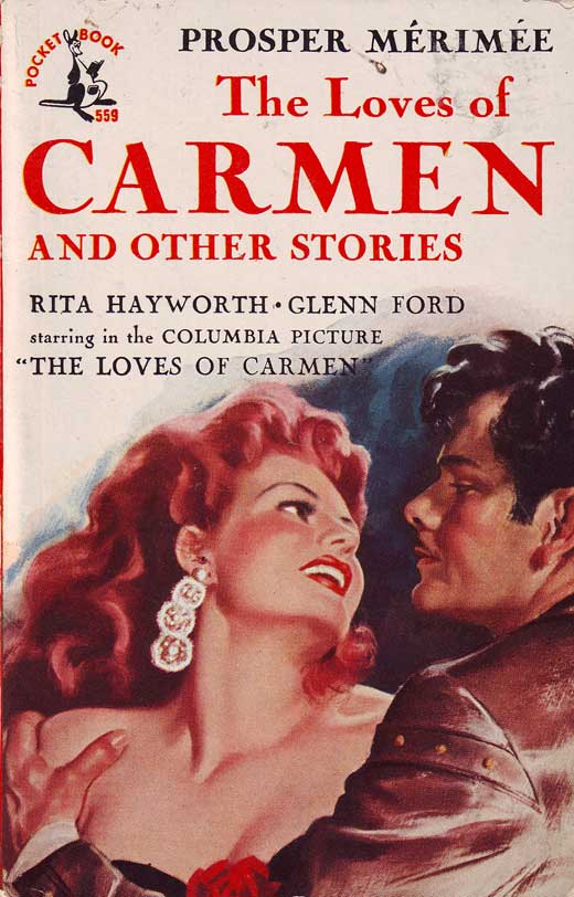 The Loves of Carmen Movie Poster Print showcasing classic cinema art.