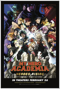 My Hero Academia Heroes Rising Movie Poster Print 27x40