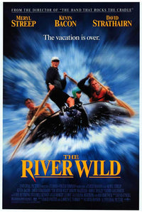The River Wild movie poster print showcasing an adventure scene
