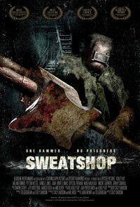 Sweatshop Movie Poster Print showcasing the film's striking imagery.