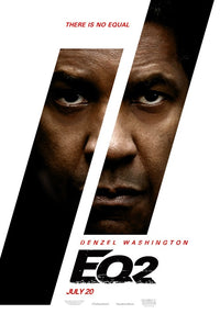 The Equalizer 2 Movie Poster Print showcasing dynamic visuals.