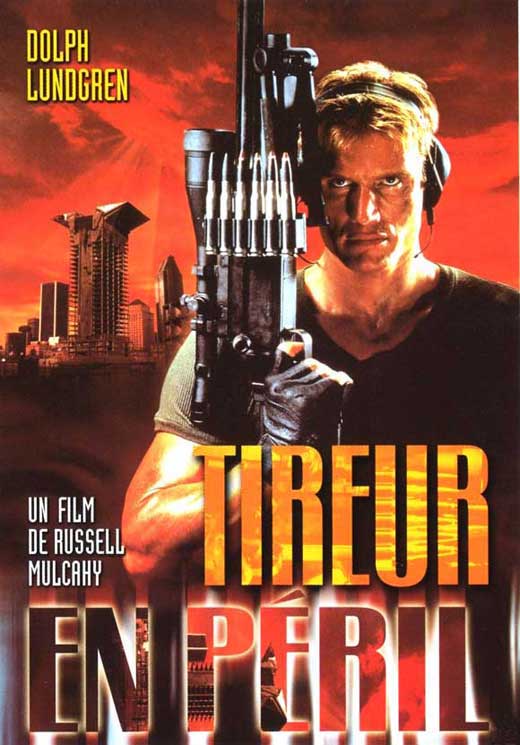 Silent Trigger Movie Poster Print featuring dynamic action artwork.