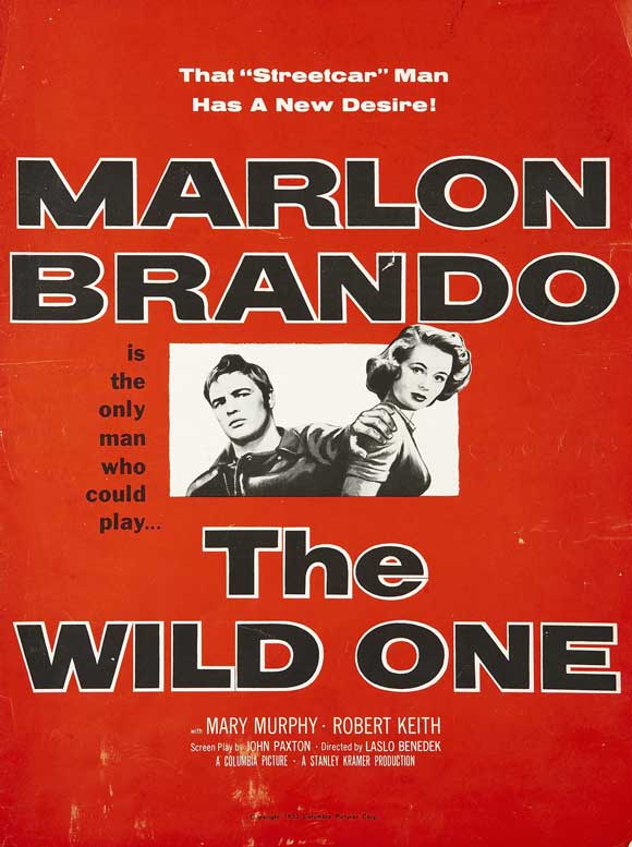 The Wild One Movie Poster Print - classic film art