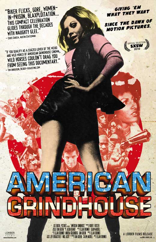American Grindhouse Movie Poster Print showcasing cult cinema art.