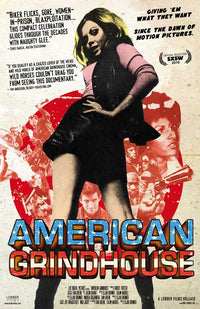 American Grindhouse Movie Poster Print showcasing cult cinema art.