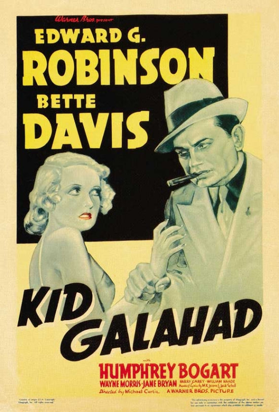 Kid Galahad Movie Poster Print featuring classic film art.