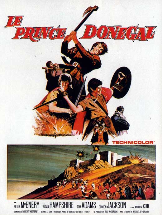 The Fighting Prince of Donegal Movie Poster Print showcasing classic film art