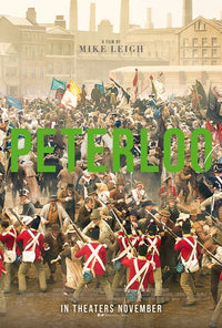 Peterloo Movie Poster Print showcasing a historical depiction of the Peterloo Massacre.