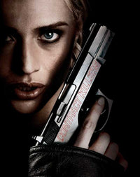 Contract Killers Movie Poster Print featuring vibrant action imagery