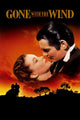 Gone with the Wind Movie Poster Print showcasing classic film art