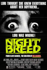 Nightbreed Movie Poster Print showcasing dark fantasy art.