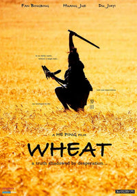 Wheat Movie Poster Print showcasing vibrant wheat fields.