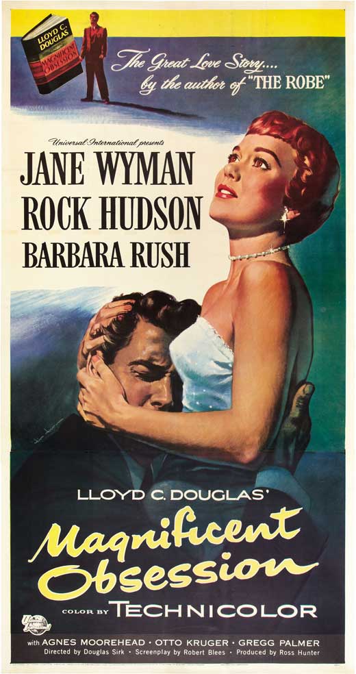 Magnificent Obsession Movie Poster Print showcasing classic cinematic art.