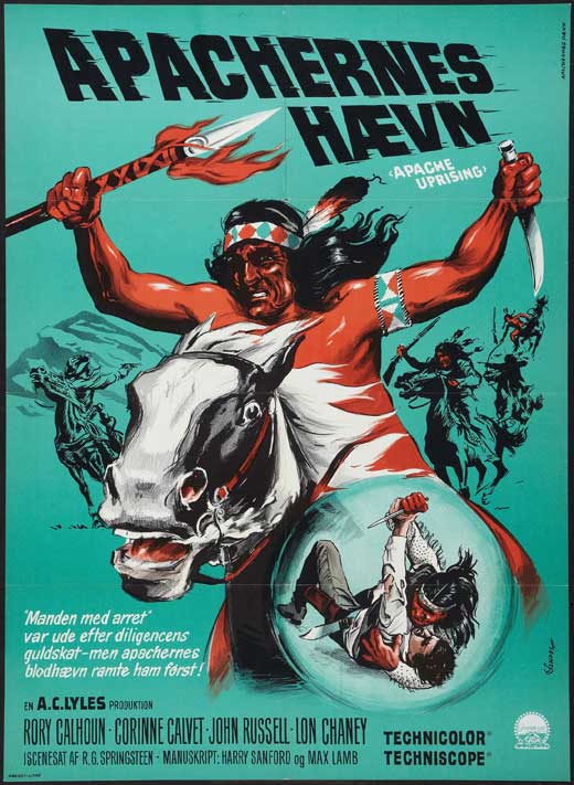 Apache Uprising Movie Poster Print showcasing intense drama and excitement.