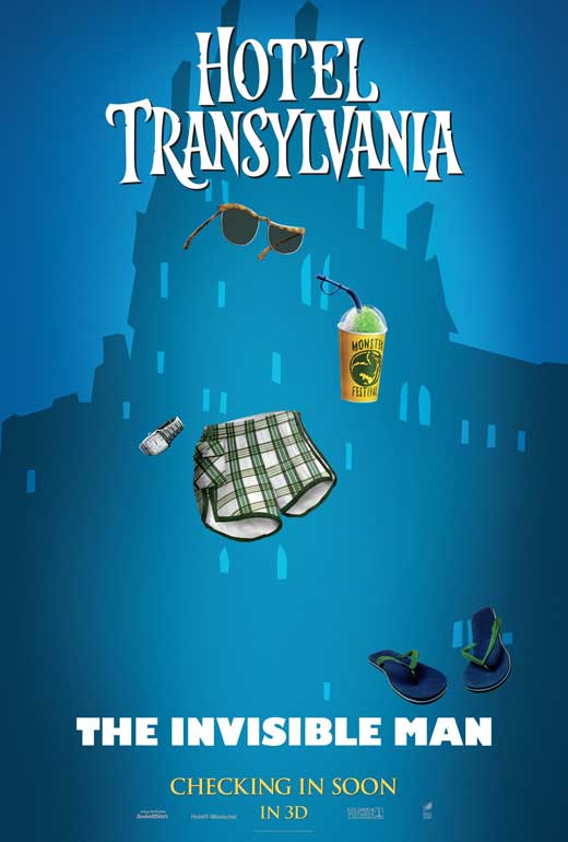 Hotel Transylvania Movie Poster Print featuring vibrant characters from the animated film.