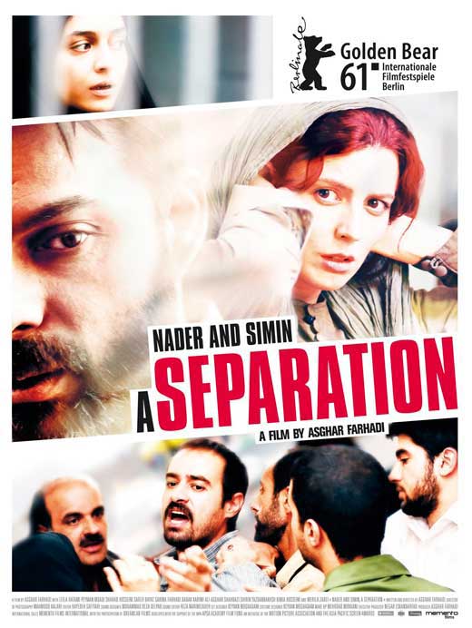 A Separation Movie Poster Print showcasing dramatic artwork.