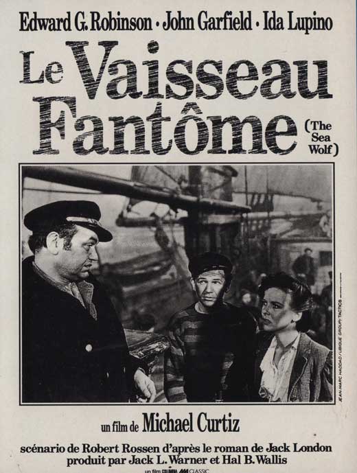 The Sea Wolf Movie Poster Print showcasing cinematic drama.