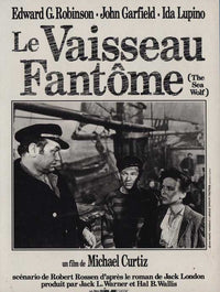 The Sea Wolf Movie Poster Print showcasing cinematic drama.