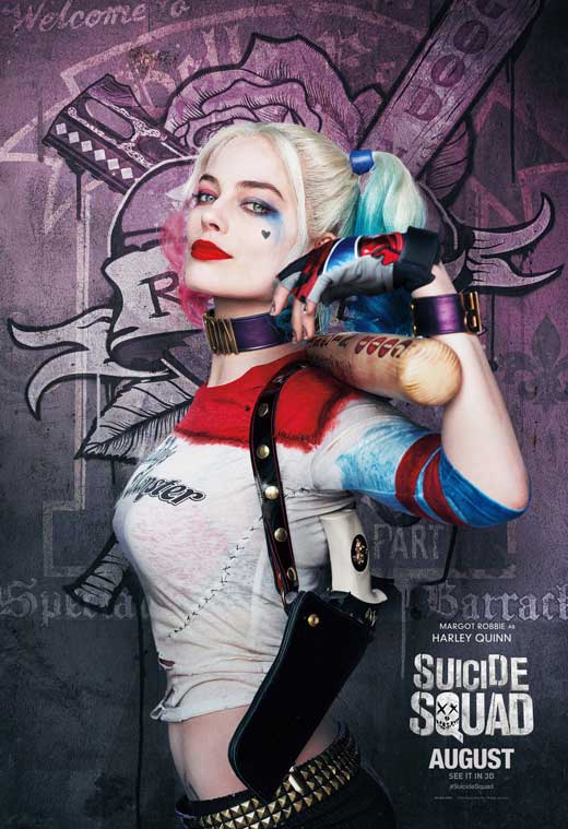 Suicide Squad Movie Poster Print showcasing dynamic anti-heroes.