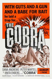 Cobra Movie Poster Print featuring iconic imagery from the film.