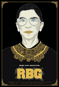 RBG Movie Poster Print (11x17) | Pop Culture Graphics