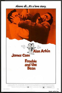 Freebie & the Bean Movie Poster Print featuring vibrant colors and iconic design.