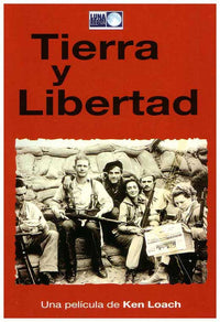 Land and Freedom movie poster print showcasing themes of struggle and resilience.