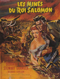 King Solomon's Mines Movie Poster Print featuring classic film artwork.